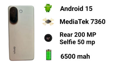 Vivo v60e specifications, price and lunch date in india