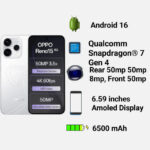 Oppo Reno 15, Specifications, Price and Lunch Date in india